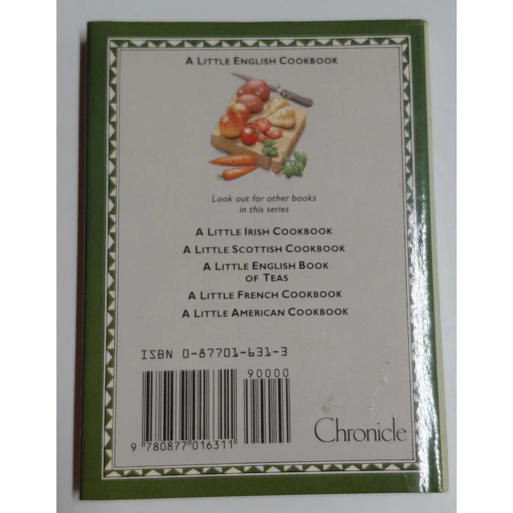 A Little English Cookbook Rosa Mashiter Illustrated by Jan Hill Hardcover 1989